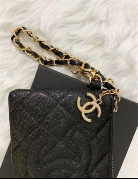 chanel wristlet price|Chanel wristlet vip gift.